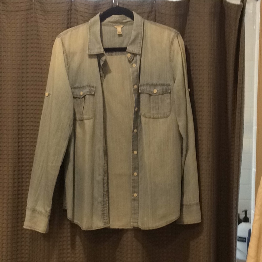 Chambray button down